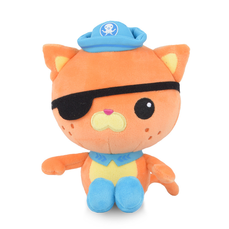 速发Original 13cm/19cm Octonauts Plush Toys Barnacles Peso K - 图2