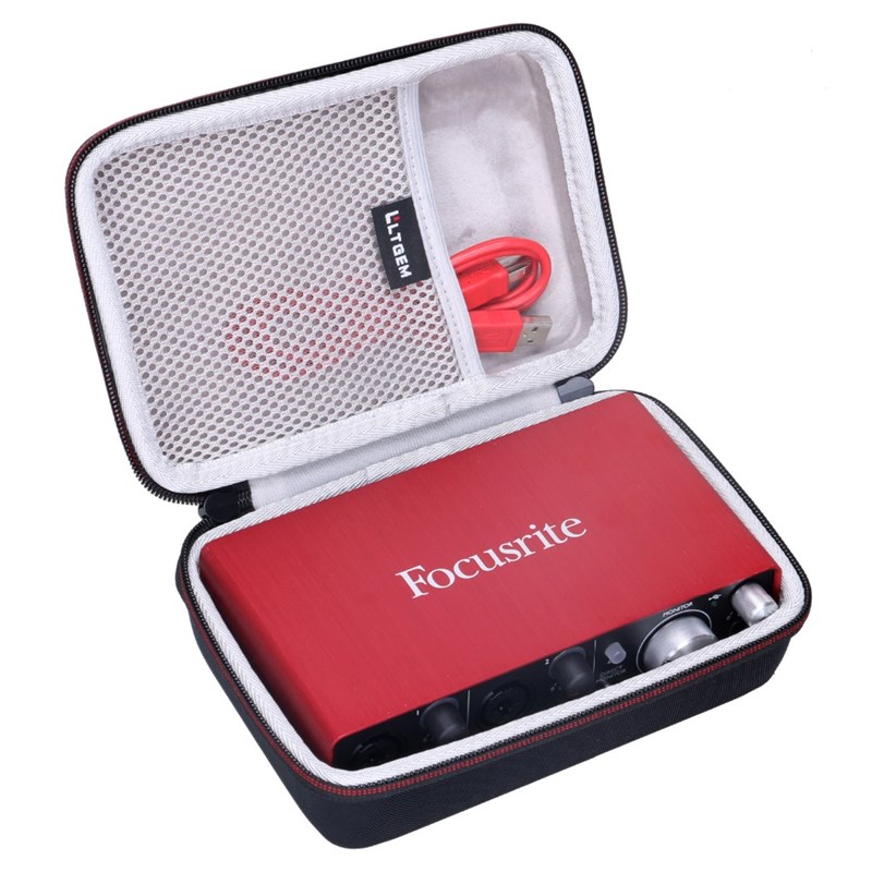 速发LTGEM EVA Hard Travel Case for Focusrite Scarlett Solo 2-图0