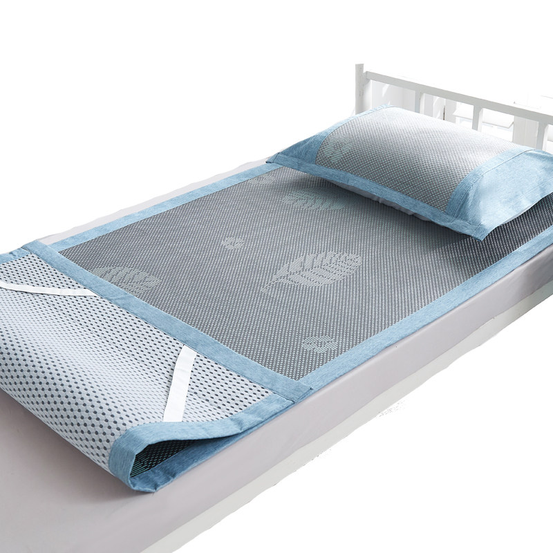 现货夏季凉席冰丝席可水洗学生宿舍单人0.9m上下铺1米藤席1.2软席,淘宝优惠券,粉丝福利购,淘宝优惠卷