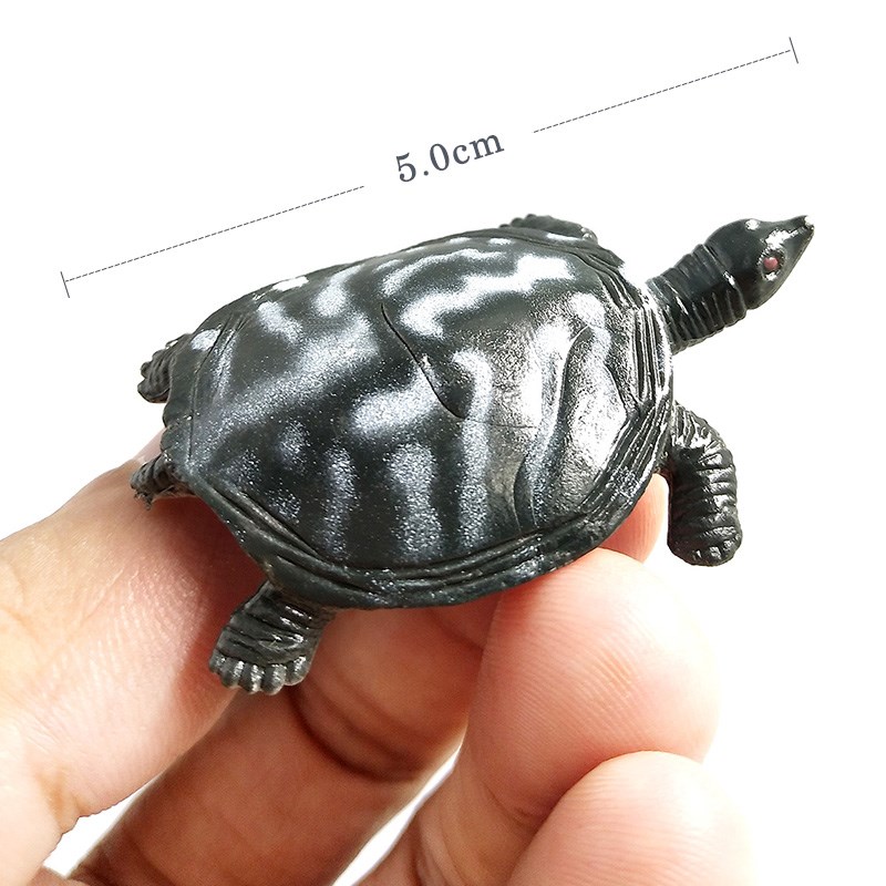 Kawaii Simulation animals statue Sea Turtle Crab model Figur - 图1