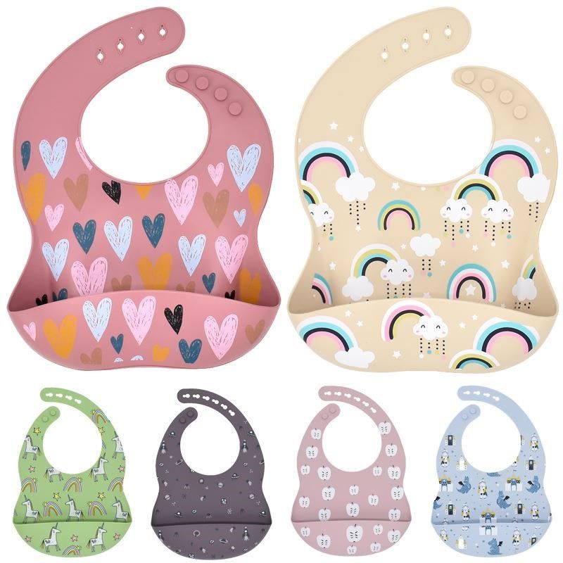 婴儿硅胶围兜宝宝吃饭围嘴 防水防脏兜新生儿食饭兜 爆款母婴用品,淘宝优惠券,粉丝福利购,淘宝优惠卷