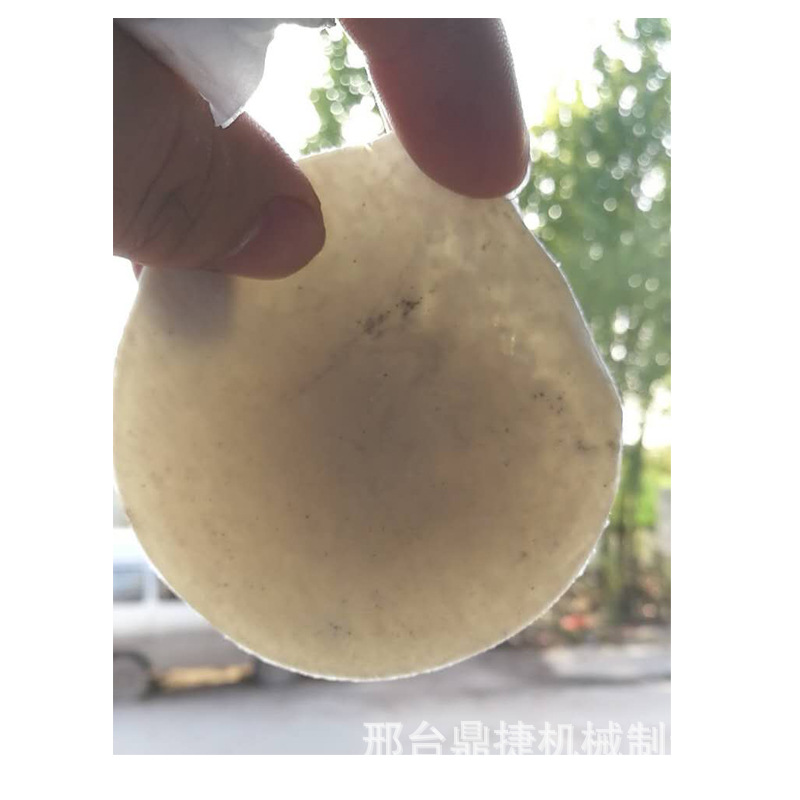 新品全自动水饺皮机器 商用小型包子皮机器馄饨皮机 家用小型擀皮 - 图1