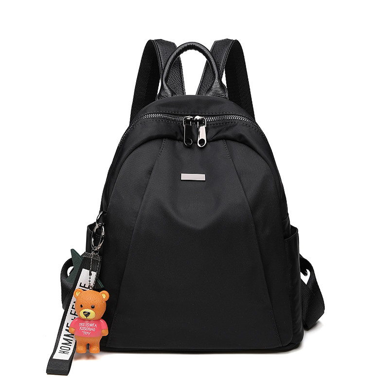 牛津布双肩包女2021年新款韩版潮百搭防水尼龙帆布大容量女士背包,淘宝优惠券,粉丝福利购,淘宝优惠卷