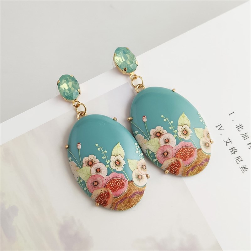 速发Lady Elegant Earrings Popular Accessories ear stud跨境耳 - 图2