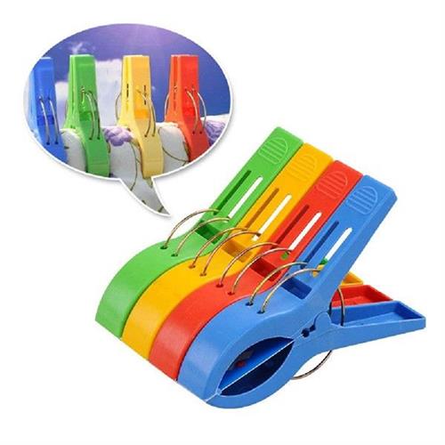 4/8 /12/16pCs clips oBS Beach TAwel Large PlasticV Windproof - 图1