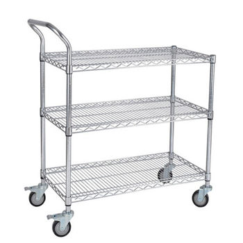 ສະແຕນເລດ shelf ຕາຂ່າຍໄຟຟ້າ rack ວັດສະດຸ rack ໂລຫະທາດເຫຼັກ rack wheeled cart ການຂົນສົ່ງຟຣີສາມາດປັບໄດ້ງ່າຍດາຍ
