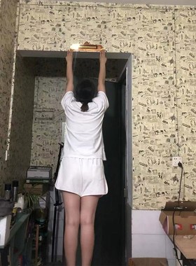 解脱十二真言过门咒小号彩绘过门墙贴纸金箔不干胶入户门佛具用品