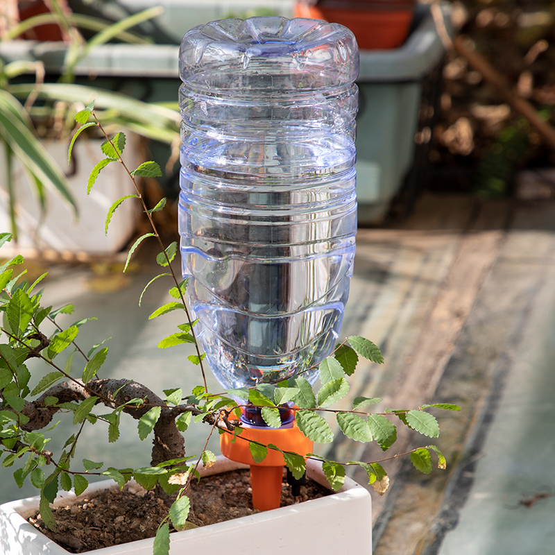 滴水器渗水器家用自动浇花器定时可调节I流速滴灌懒人浇地浇水神-图1