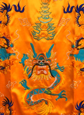 现货五龙衣道家法衣 q道士服装道袍道服 道士 双龙衣 五龙法衣