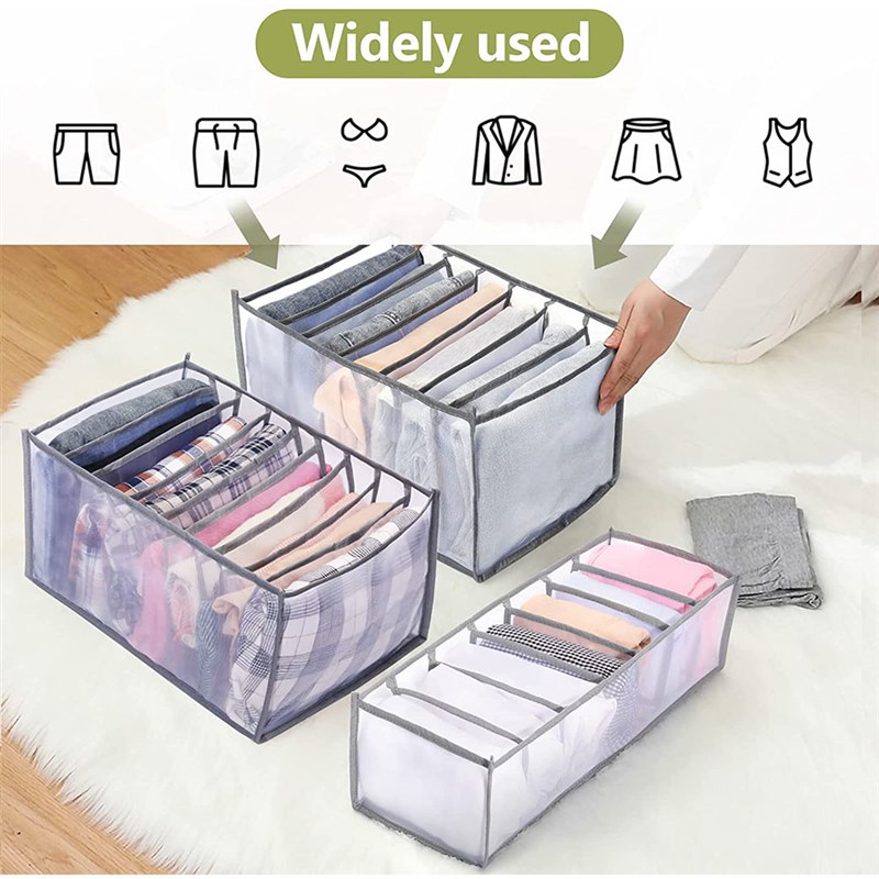 极速Closet Organizer for Underwear Socks Boxes Storage Organ - 图1