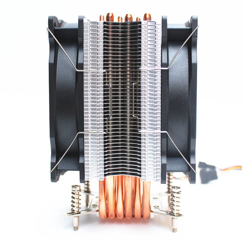 LANSHO CP Silent Single Fan 6 Heat Pipe 4 Wire ligent Temper-图1