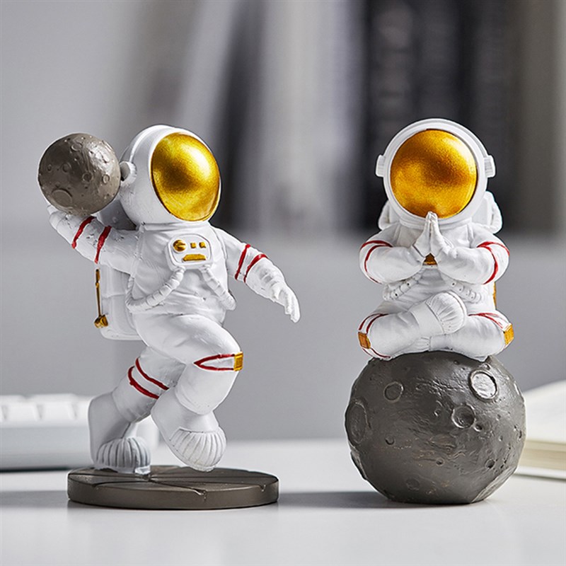 推荐Europe People Figurines Astronaut Furnishing Crafts Home-图0