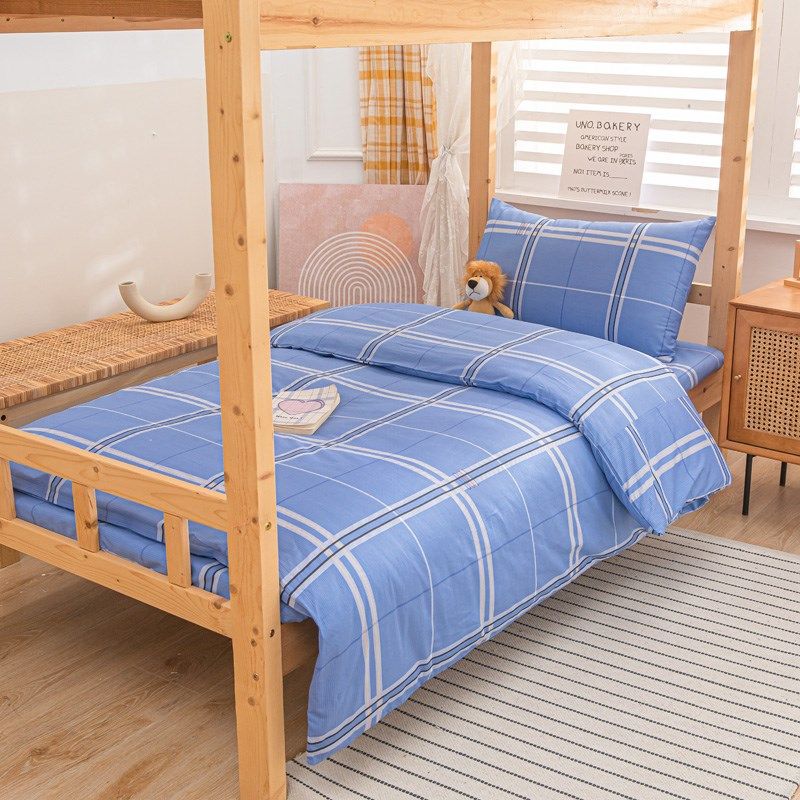 学校宿舍三件套大学生初高中生棉花被褥六件套全棉被套,淘宝优惠券,粉丝福利购,淘宝优惠卷