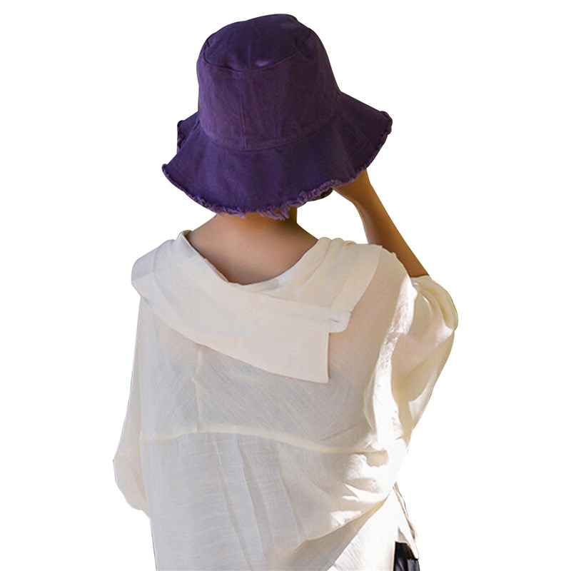 网红2021 Foldable Women Bucket Hats Summer Panama Cap Beach - 图2