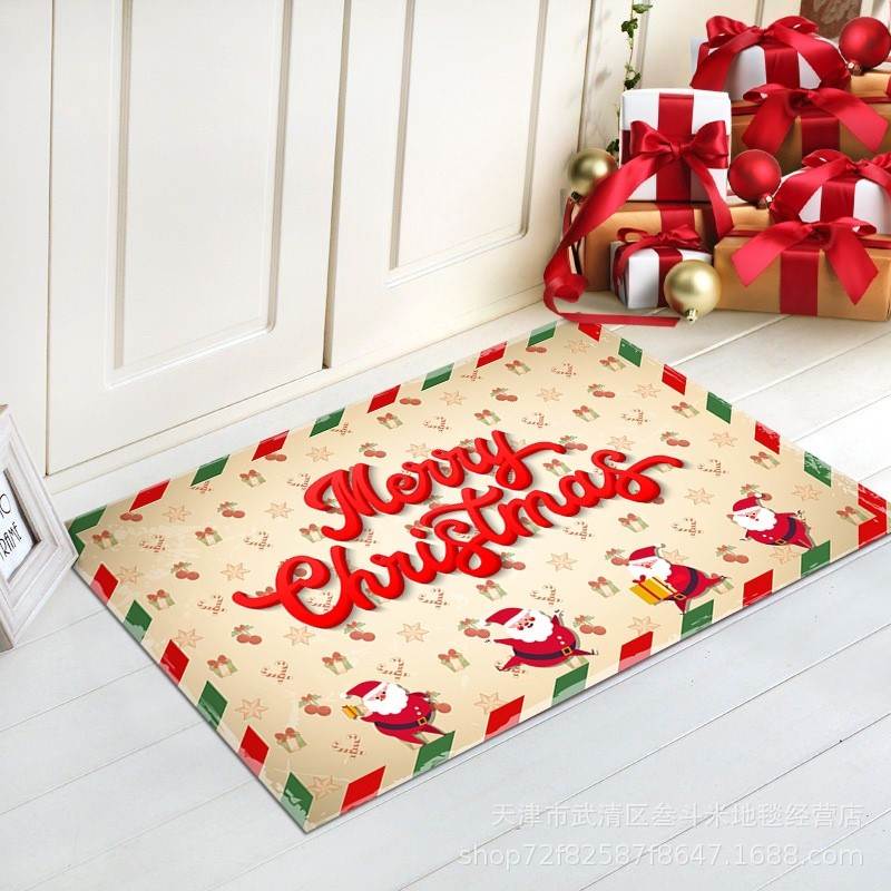 速发christmas mat rug home rugs s  living room floor - 图1