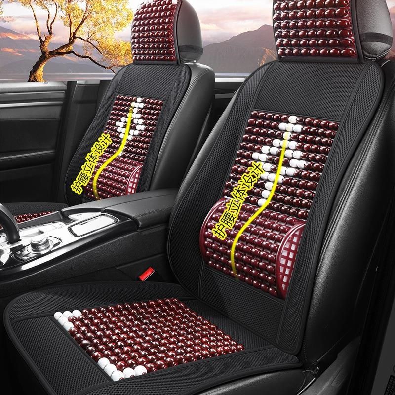 夏季汽车坐垫清凉木珠单片透气凉席靠垫小轿车大货车用座椅套夏天,淘宝优惠券,粉丝福利购,淘宝优惠卷
