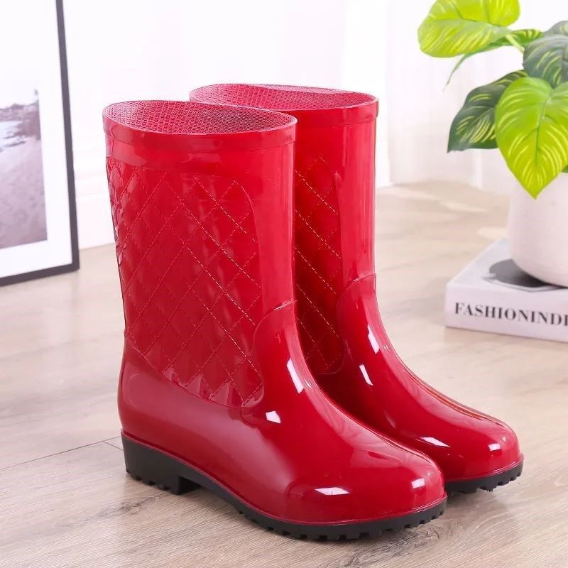 新款高筒防滑无棉雨鞋女雨靴防水鞋桶胶鞋套鞋水靴女成人厨房耐磨,淘宝优惠券,粉丝福利购,淘宝优惠卷