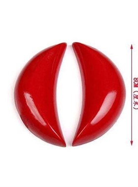 红色竹木圣杯卦杯圣卦贡杯茭杯信杯红圣杯摆件佛具胜杯