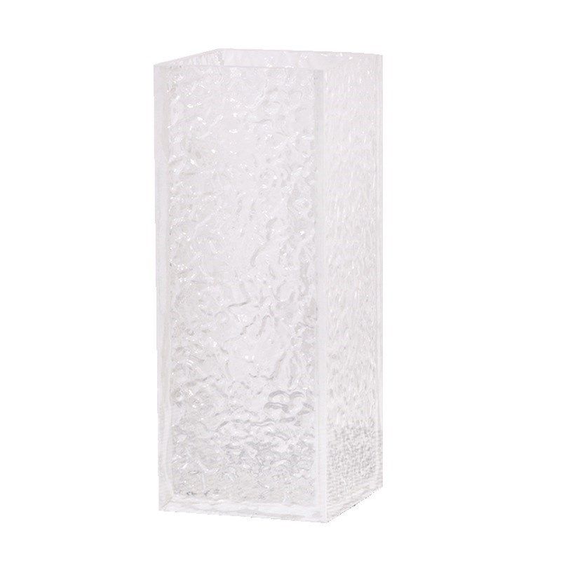 亚克力水波纹透明大口径干花插花装饰花瓶花器门店样板房托盘摆件,淘宝优惠券,粉丝福利购,淘宝优惠卷