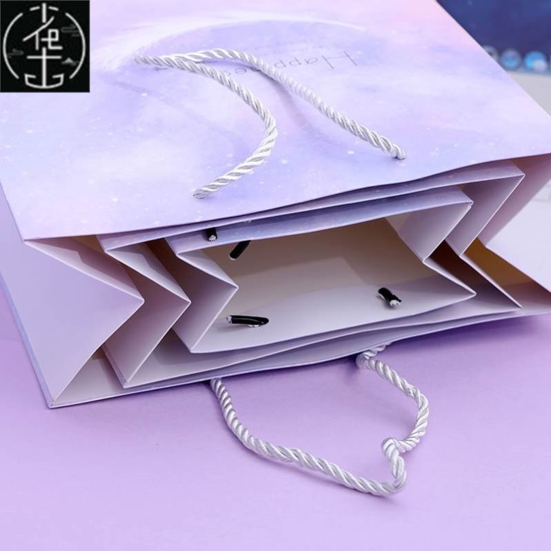 极速Paper Bags birthday Gift Packaging Bag Present Bag wrapp - 图1