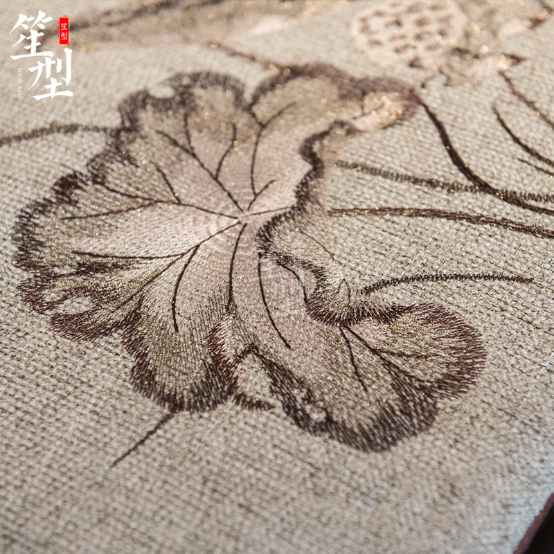 新中式刺绣椅垫红木沙发坐垫实木家俱圈椅太师椅茶椅餐椅座垫定做,淘宝优惠券,粉丝福利购,淘宝优惠卷