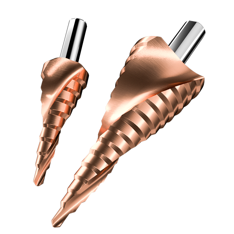 宝塔钻头打孔钻i铁不锈钢专用塔型锥形扩孔神器大全阶梯开孔器金 - 图3