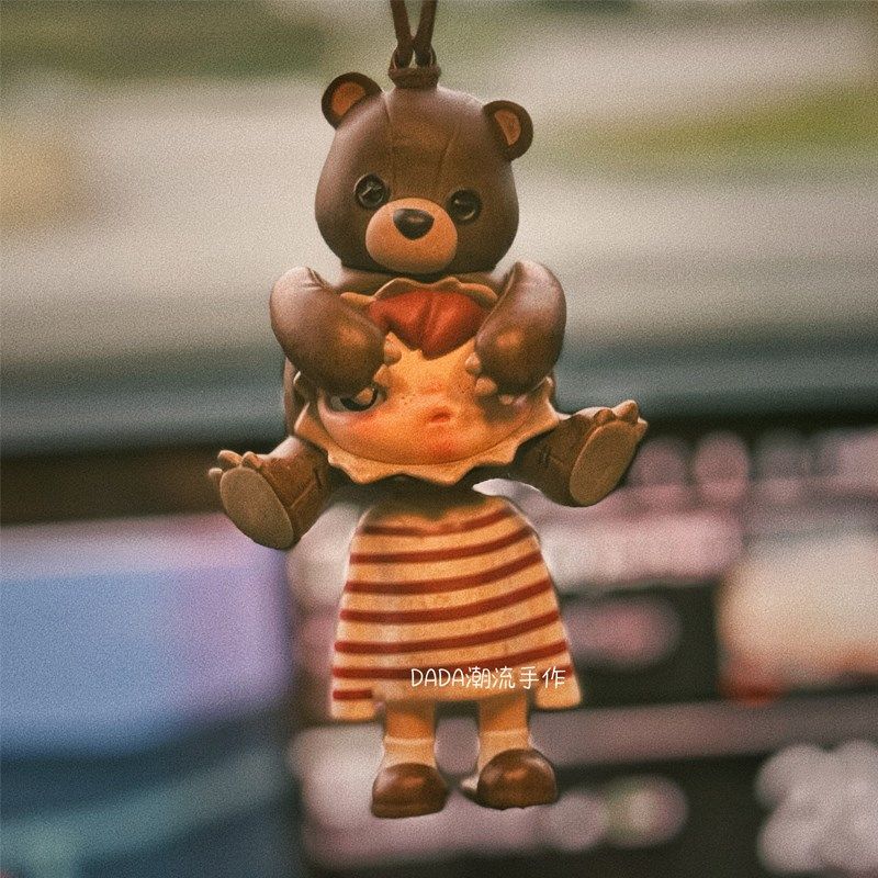 小野车挂庇护所小小的使坏车载香薰泡泡玛特正版摆件男女朋友礼物