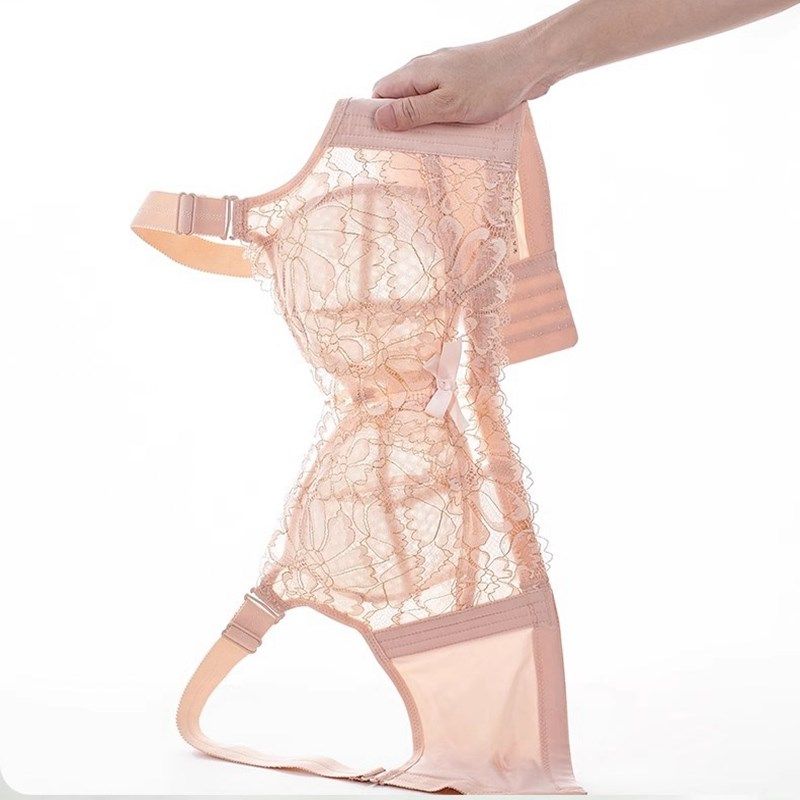 无钢圈大码文胸聚拢收副乳防下垂调整型内衣女大胸显小薄款全罩杯,淘宝优惠券,粉丝福利购,淘宝优惠卷