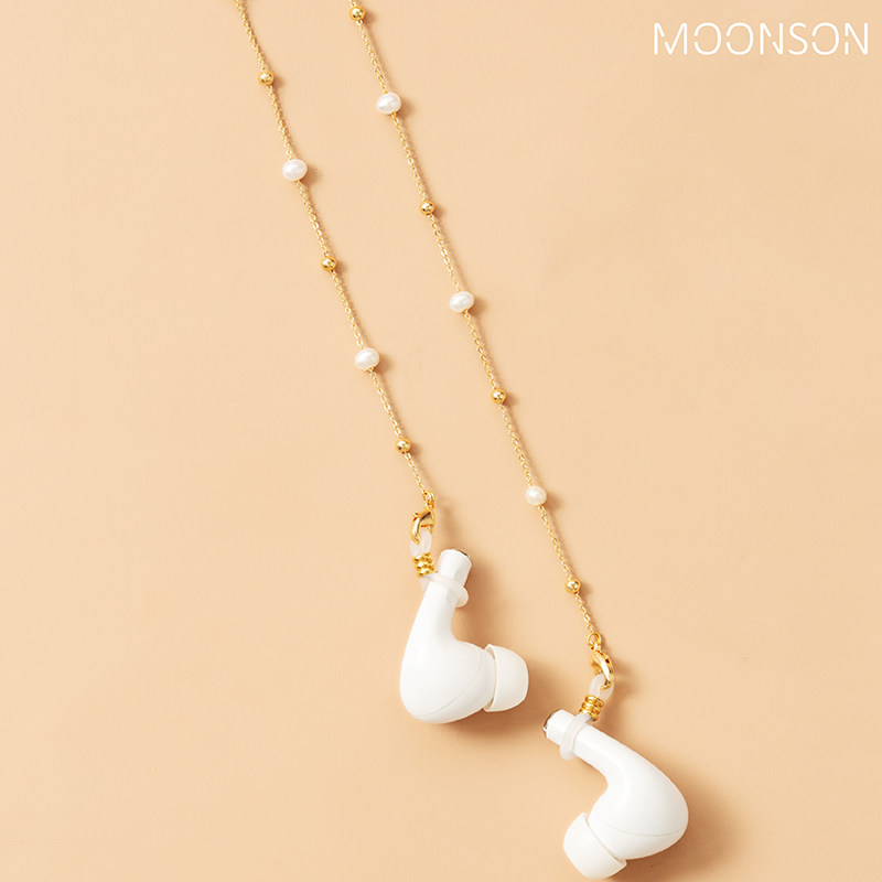 天然珍珠眼镜链 梦幻香芋紫墨镜挂绳 挂脖女眼睛链条老花镜防丢链,淘宝优惠券,粉丝福利购,淘宝优惠卷