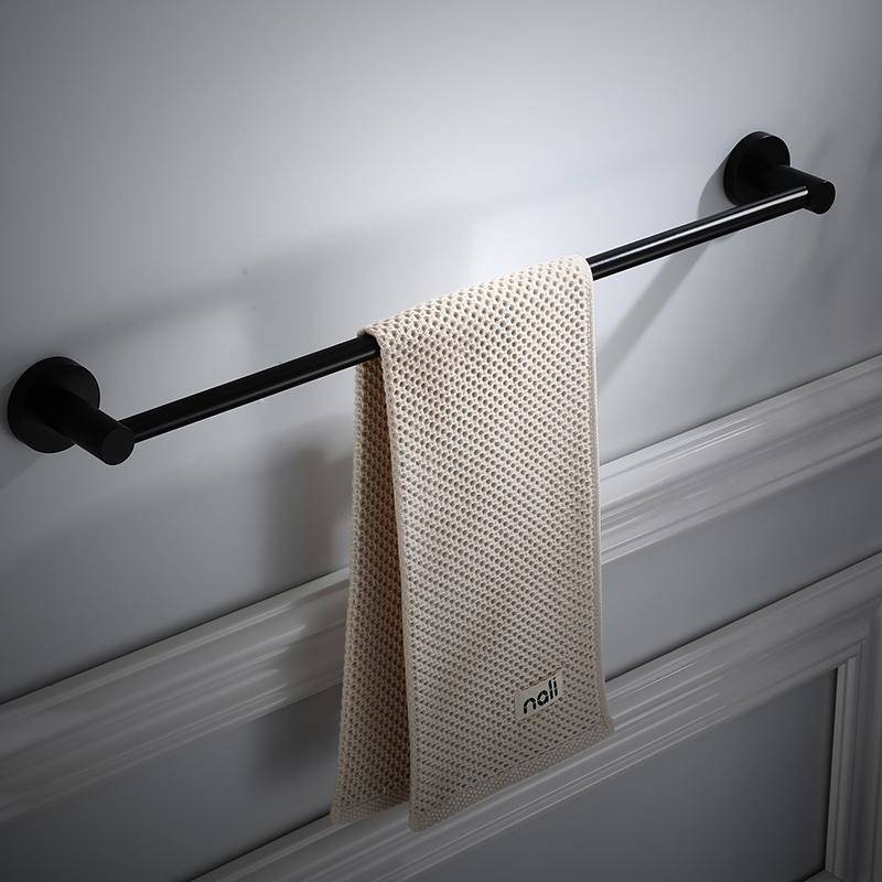 Durable Snaimless Steel TowelB Rack Self Adhesive Hote Wall - 图0