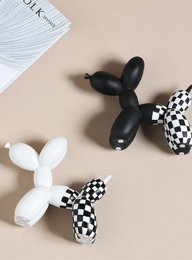 动物摆件马赛克宠物狗装饰品家居客厅桌面树脂可爱卡通摆设工艺品