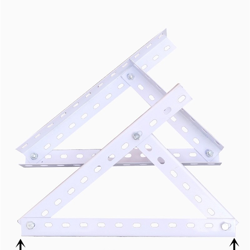 通用可调角度光伏组q件支架抗台风防锈冷轧钢太阳能板安装架-图1