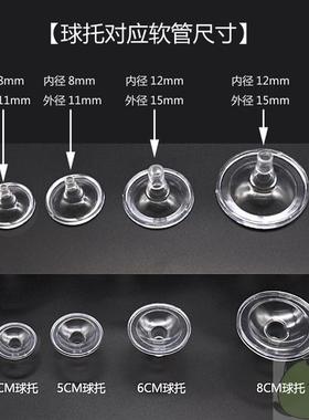气泡冰裂玻璃水晶转动球p假山上水石流水喷泉水池盆景4568厘米球