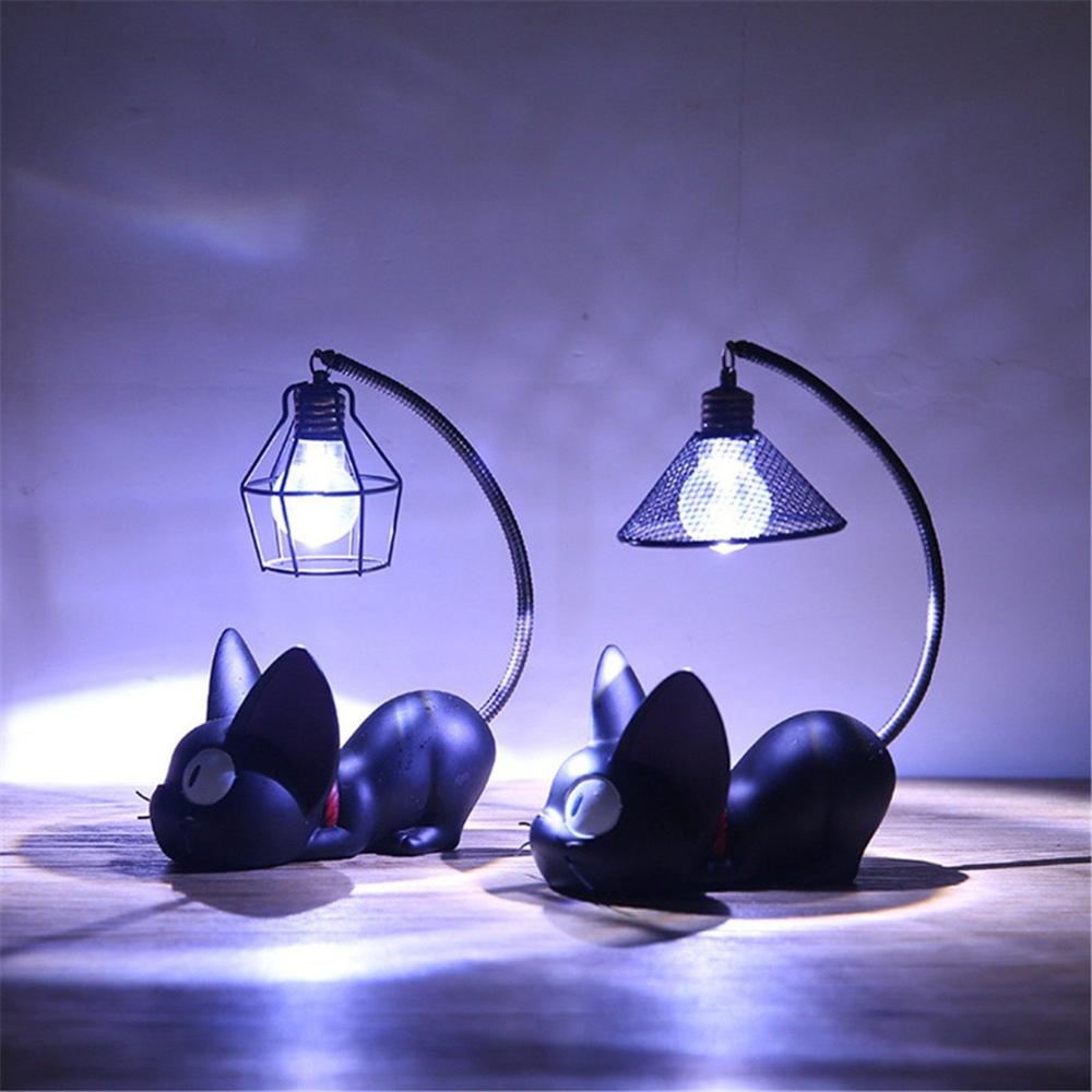 Car oon Cat eight LighttLED HomN DecoraMtion Cats Toy Lamp-图0