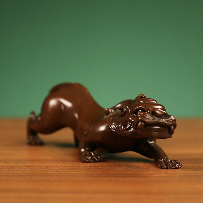 全铜貔貅小摆件茶台茶桌家居客厅书架摆饰品办公室桌面祥瑞装饰品,淘宝优惠券,粉丝福利购,淘宝优惠卷