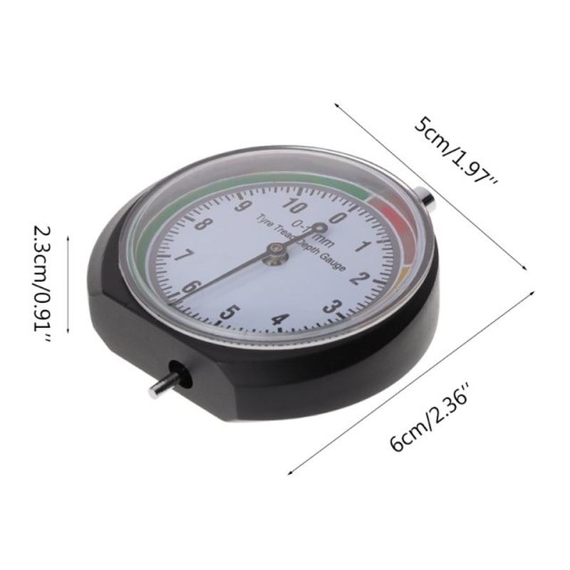 Car Tyre Tread Depth Gauge Trucks Van Tire OPointer Monitor - 图2