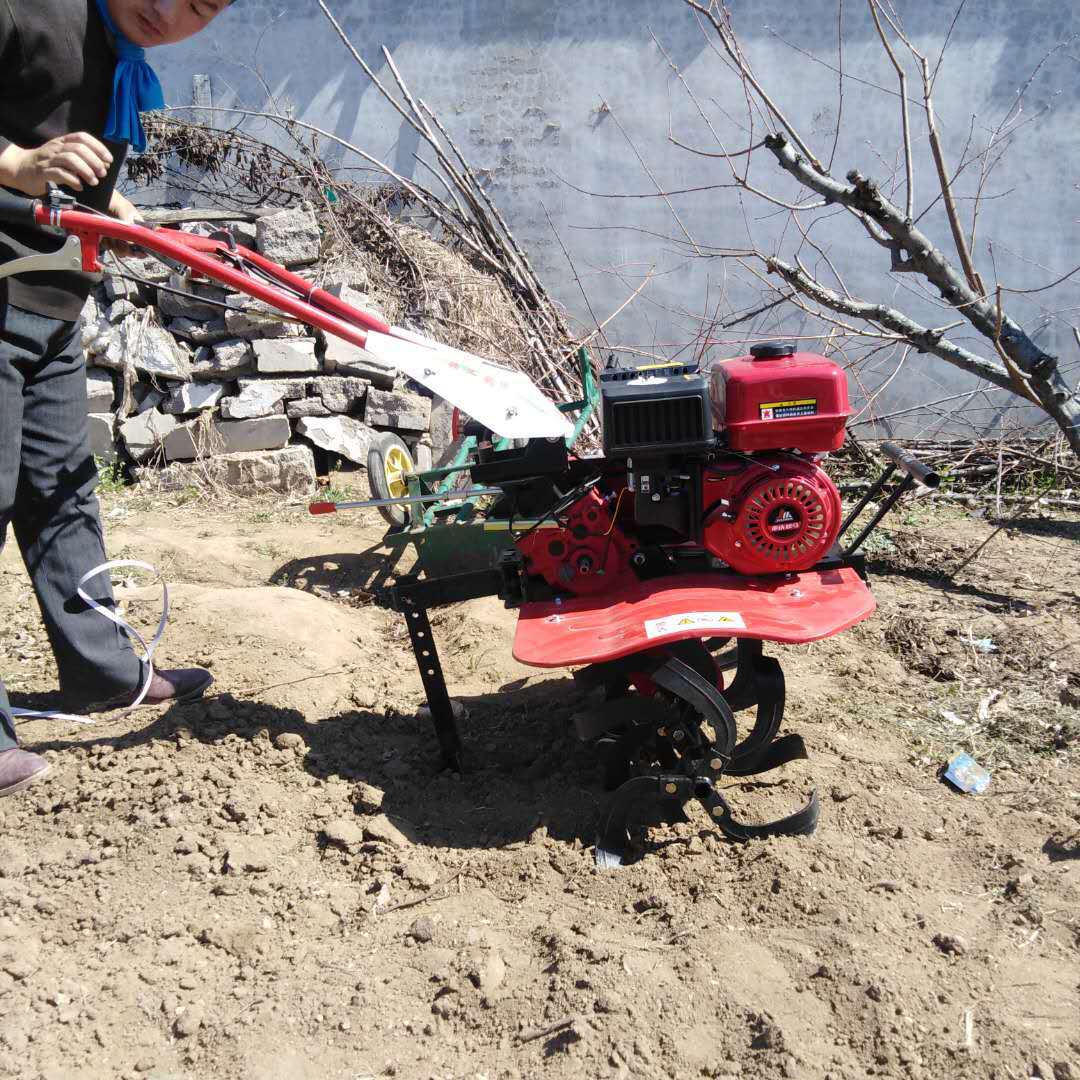 网红厂促合作社旋耕除草机柴油小型松土机果园小型管理机品-图0