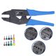 Set crimping pliers win tool crimping pliers cold-pressed terminal multi-functional electrician manual sub-Hua terminal block fast