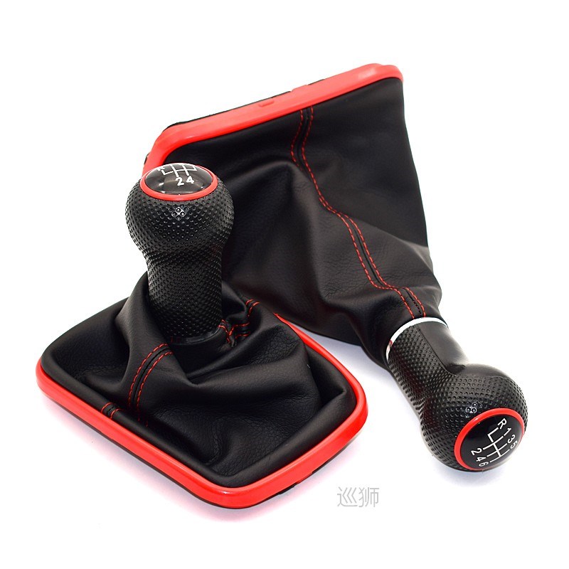 5/6 Speed 12mm Gear Shift Knob Lever Shifter Gaiter Boot For-图0