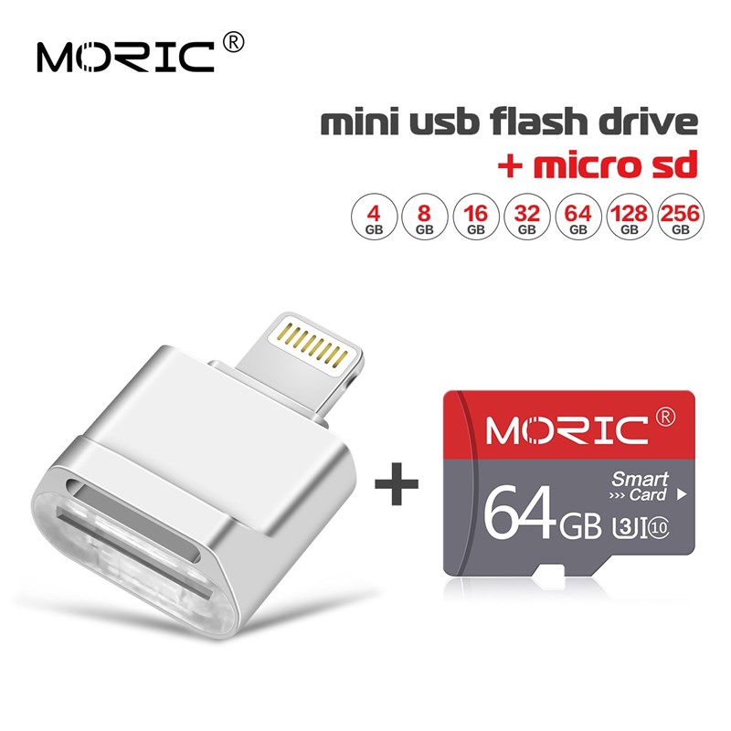 Pocket U disk mini Flash Drive 128GB 256GB iXpand USB 2.0 P - 图0