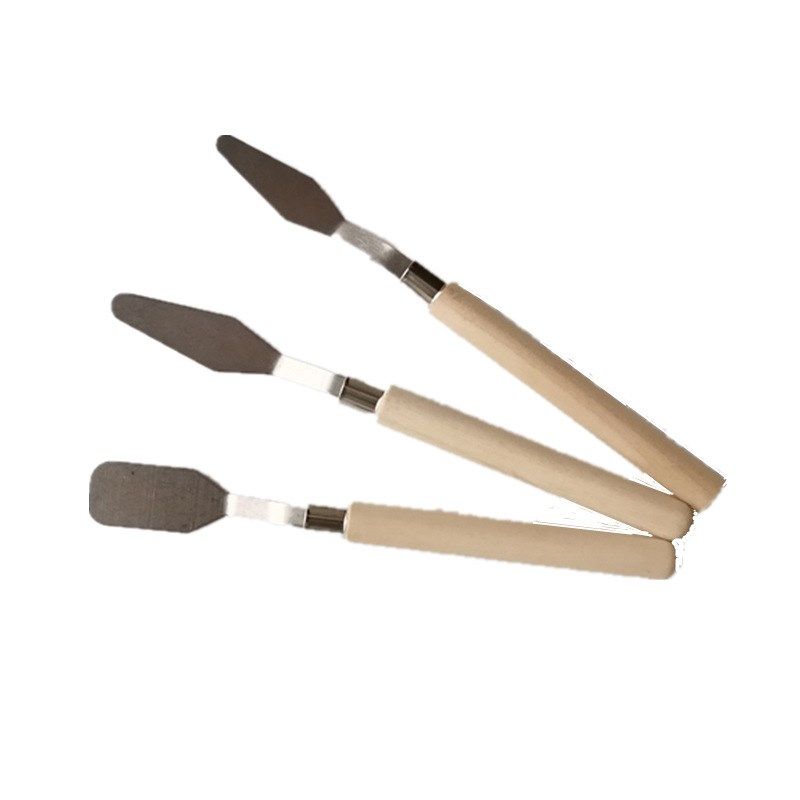 不锈钢油画刀 颜料刮t刀  尖头平调色刀 小方铲肌理刀挑刀抹刀,淘宝优惠券,粉丝福利购,淘宝优惠卷