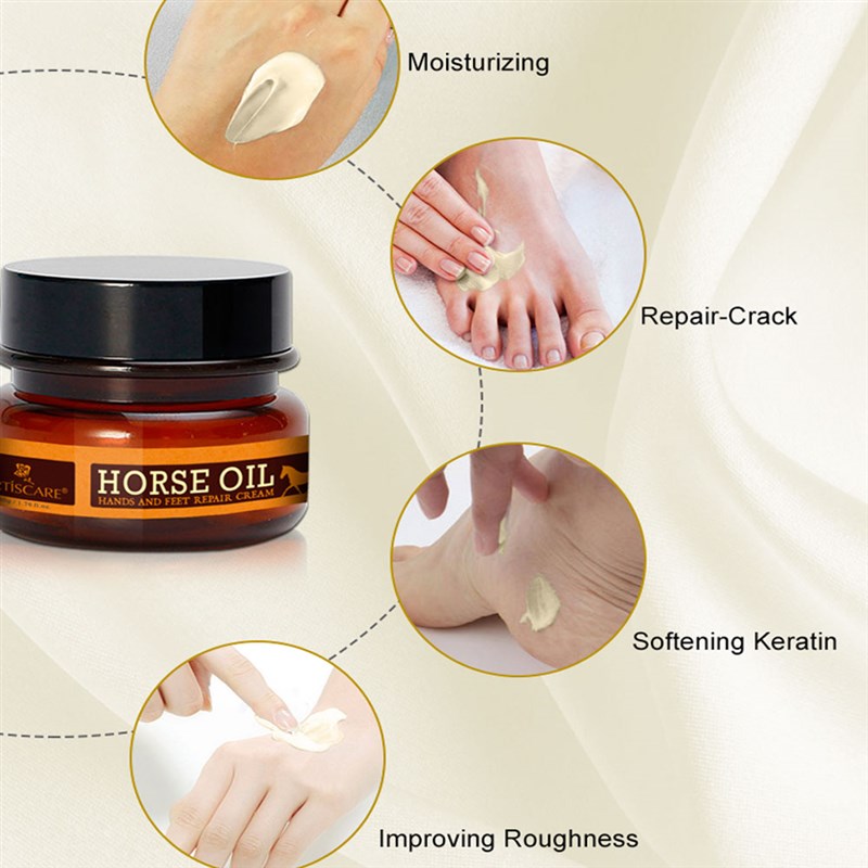 速发ARTISCARE Horse Oil Hands And Feet Repair Cream Peach Lo-图2