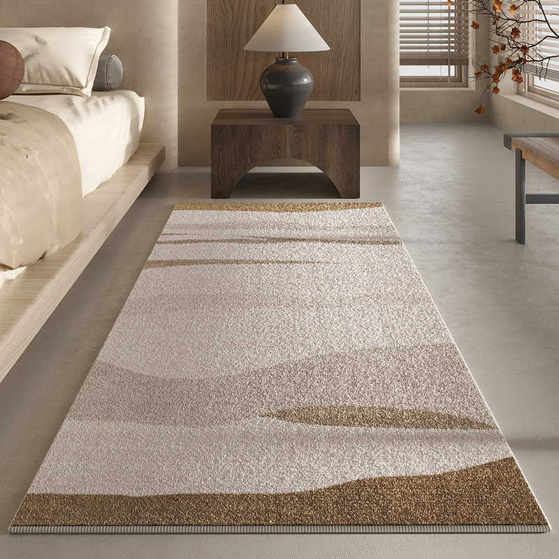 卧室床边地毯客厅日式侘寂风地垫房间耐脏阳台飘窗垫子防滑床边毯,淘宝优惠券,粉丝福利购,淘宝优惠卷