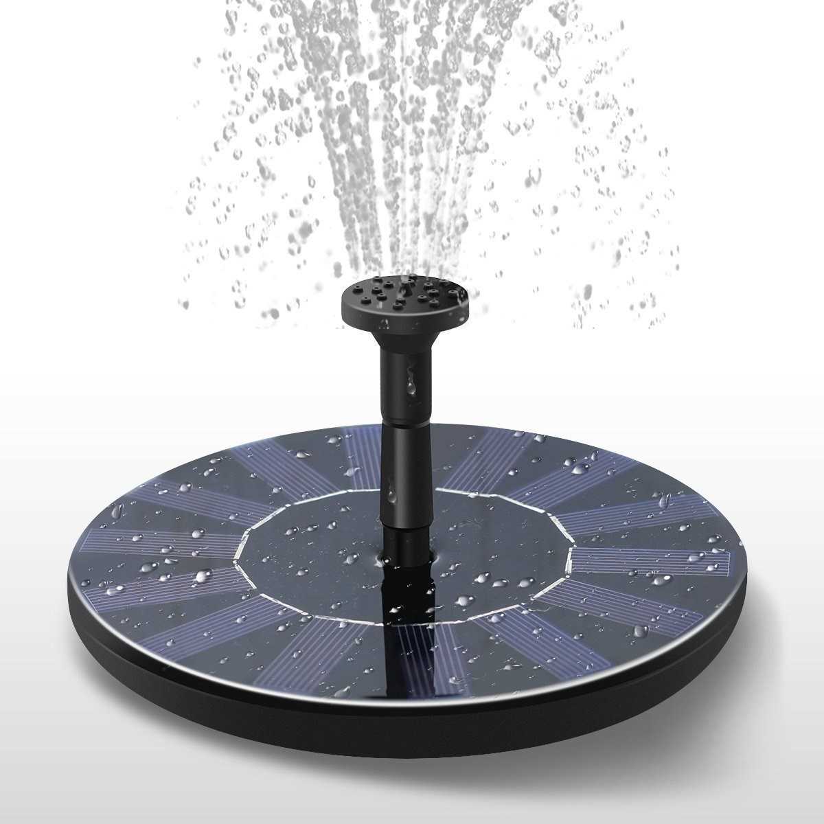 推荐9V 3.5W LED Lights Solar Panel Powered Fountain Colorful - 图0