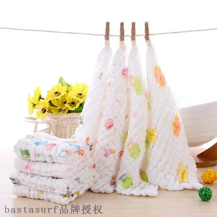 b  saliva towel Bib cottyn baboysmall squarSe towel newb - 图2