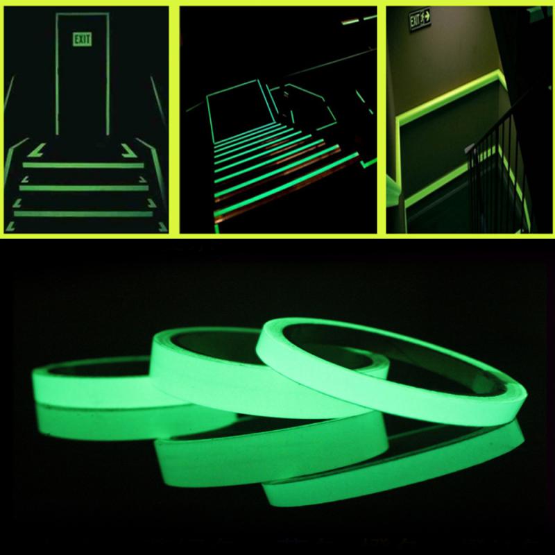 速发Luminous Tape Luminous Tape Green Warning Ground Light S - 图1