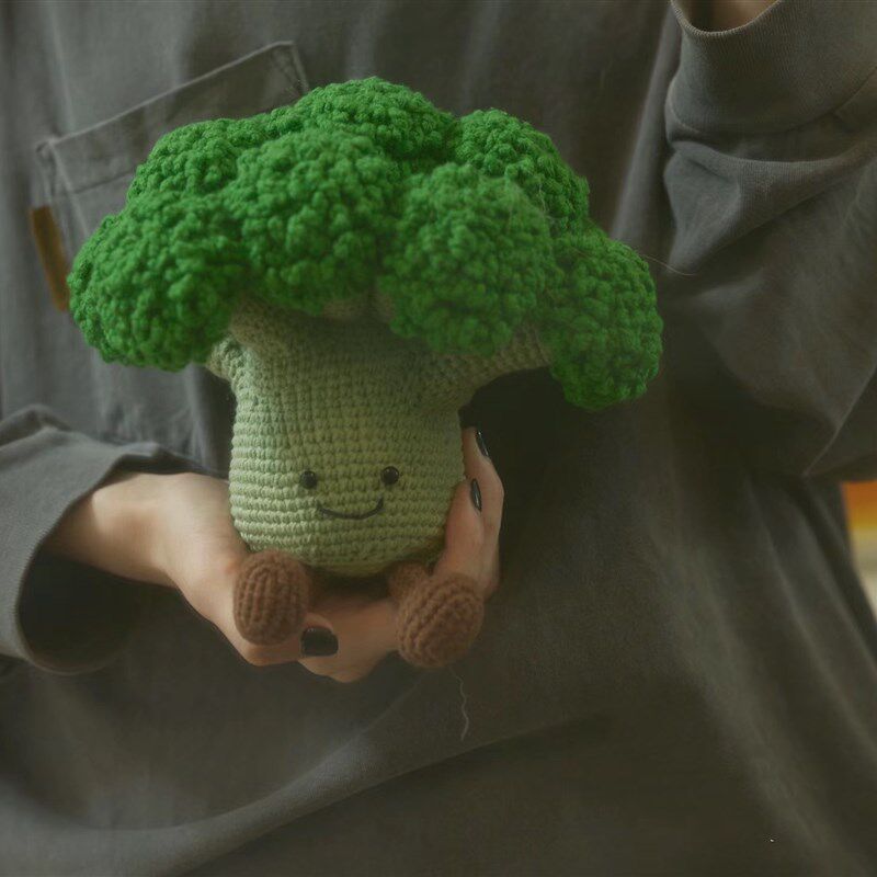 【成品】手工编织礼物毛线玩偶可爱小花菜蔬菜公仔摆件,淘宝优惠券,粉丝福利购,淘宝优惠卷