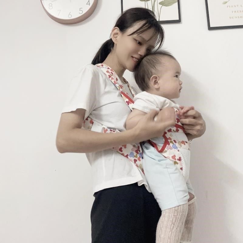 婴儿背带前抱式透气宝宝外出横抱式前后两用抱娃神器多功能轻便款,淘宝优惠券,粉丝福利购,淘宝优惠卷