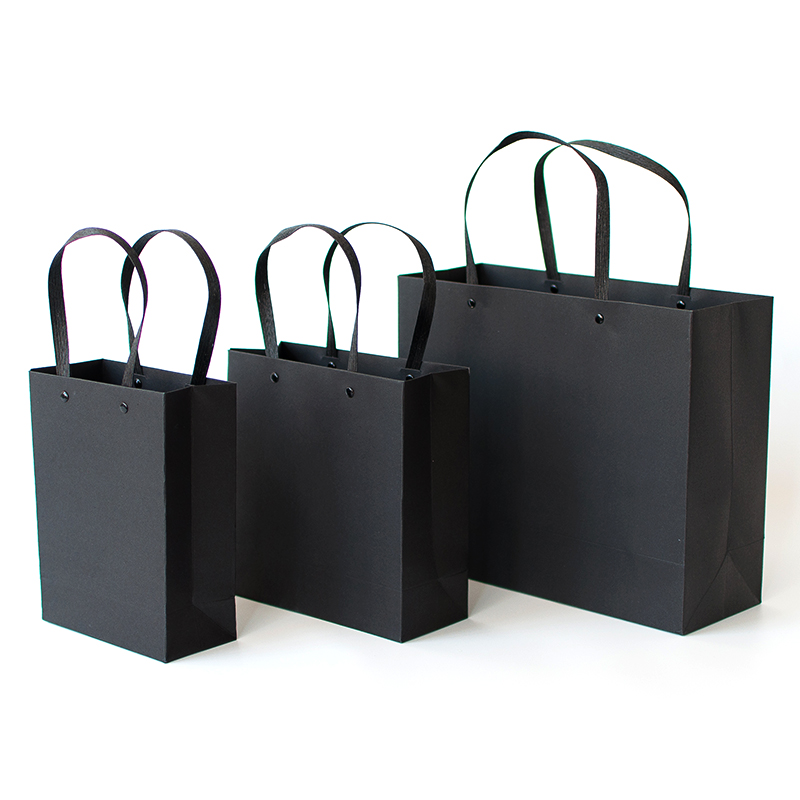 网红black giftbag boyfriend gift packaging bag and box busin - 图3