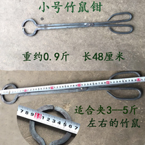 Forged and slapped with coarse bamboo rat pincer clamp Garment rat clamp Professional rearing B colonosi kittens to catch a bite-proof catching kit